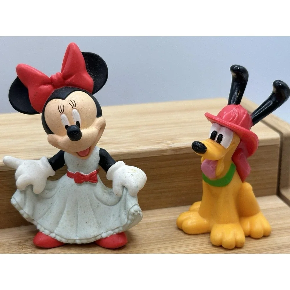 Disney Mini Figure‎ bundle Mickey Mouse, Minnie. Pluto